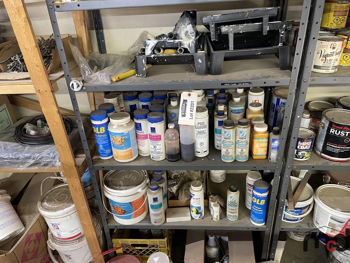 Pool Cleaners, Chemicals & Paint Trays